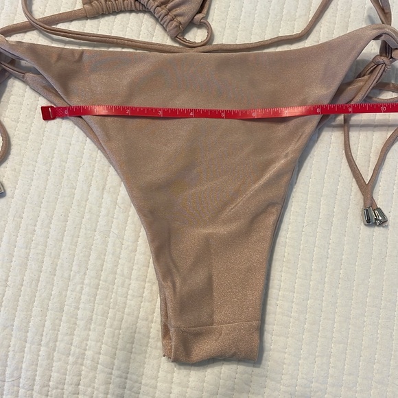 Plumeria Swimwear Bikini SET  Sugar Glam Small top and Large Brazilian bottom - Picture 4 of 9